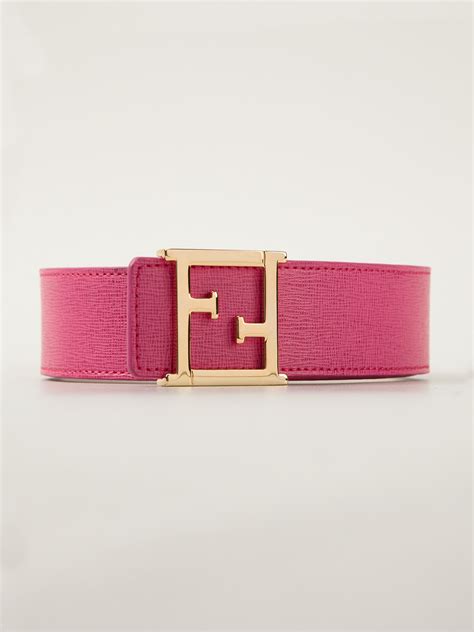 womens pink fur belt fendi|where to buy fendi belts.